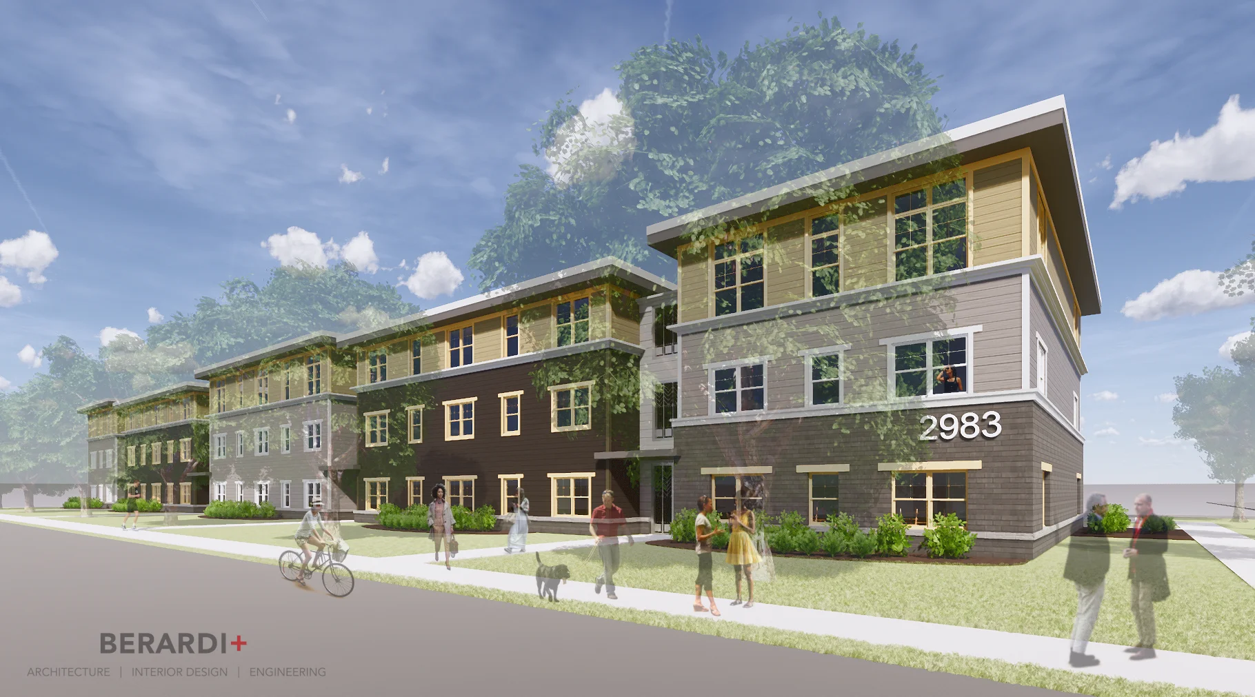 Kenlawn Place rendering.