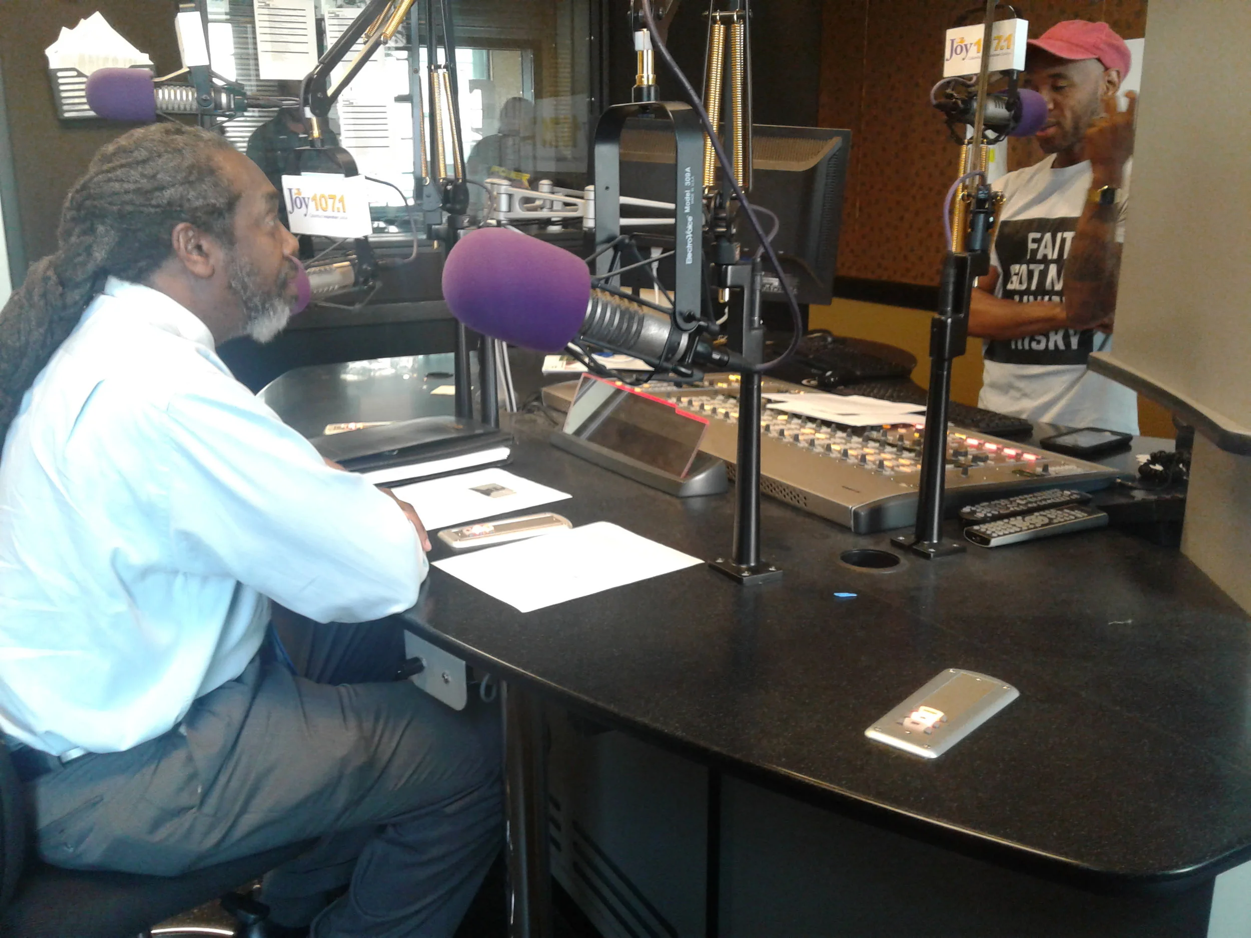 Homeport Senior Counseling Advisor Layden Hale, left, visited Radio-One Columbus studios in June. Layden was interviewed by ‘Eye on the Community’ program host Yaves Ellis. Click below and listen to Layden talk about Financial Fitness education offered by Homeport and its role in homeownership. June was National Homeownership Month.