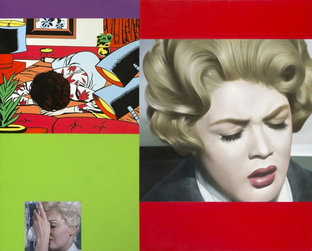 Among some talk of you and me, 1965 , 48 x 60 inches, oil on linen, 2012