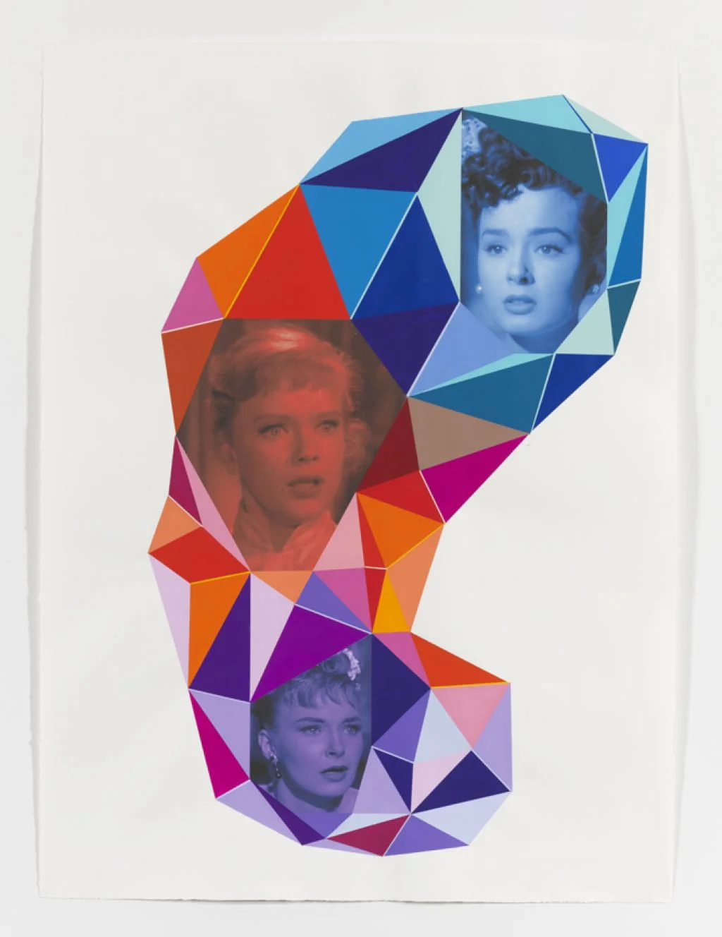 I need you, 1967 , 30 x 22 inches, ink jet and gouache, 2012