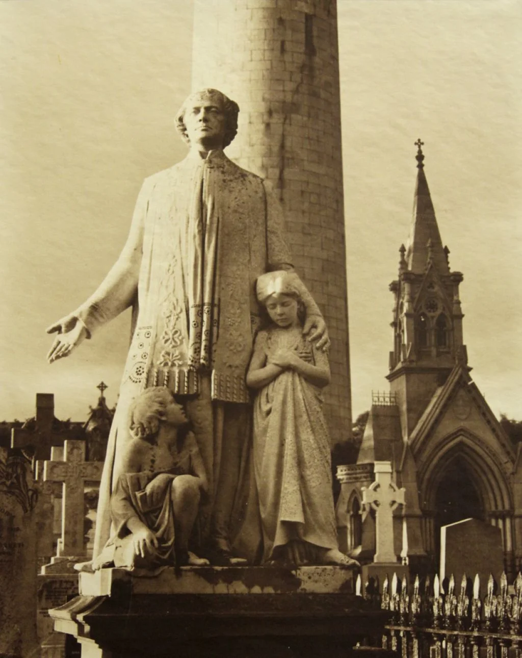 Wards of the Bachelor Church, Glasnevin, 1865, 24 x 20 inches, salt print, 1994