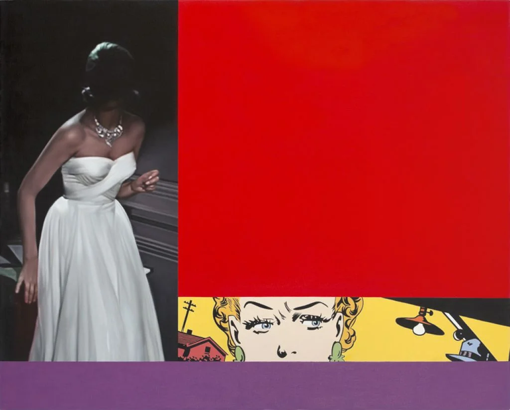 Almost at times, the fool, 1965 , 48 x 60 inches, oil on canvas, 2012