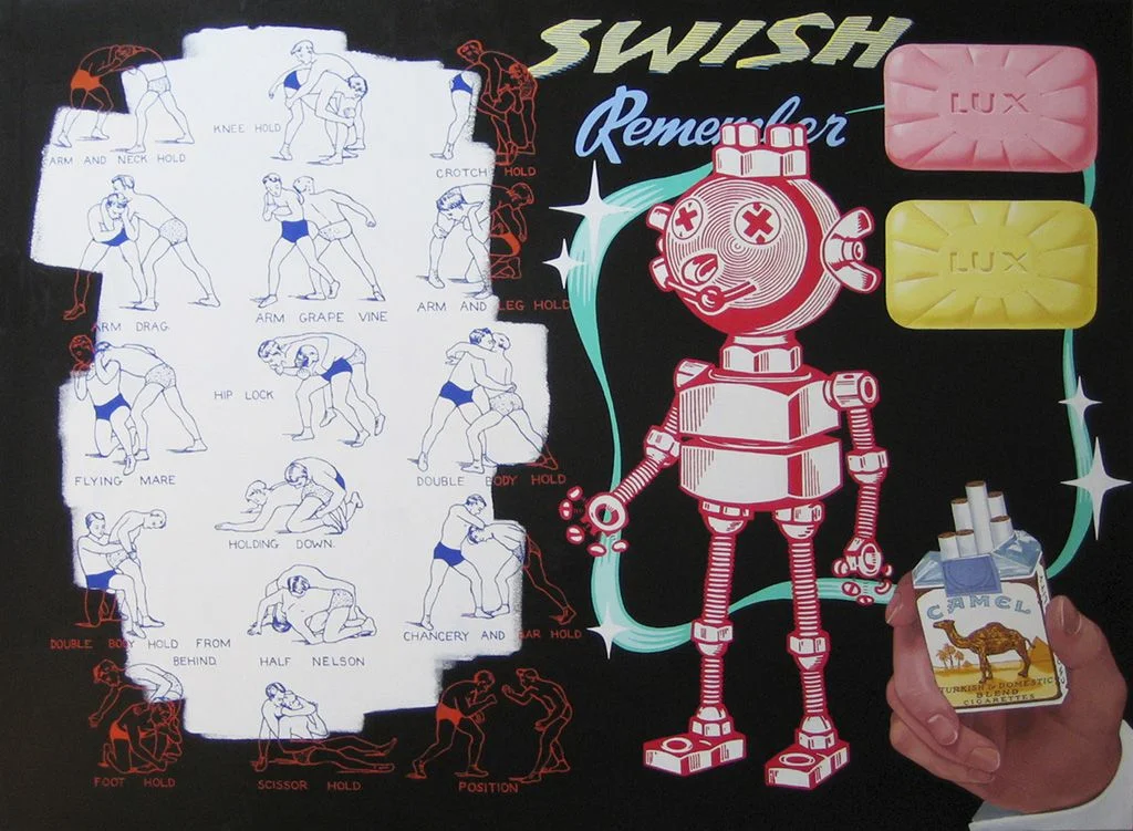 Remember, 1964, 60 x 78 inches, oil on linen, 2005