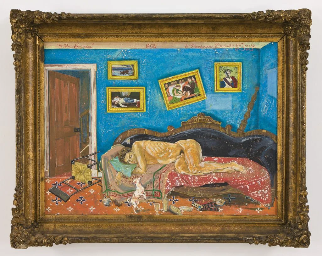 The Scapegoat, 1863, 40 x 50 x 4 inches, oil on linen, 1986