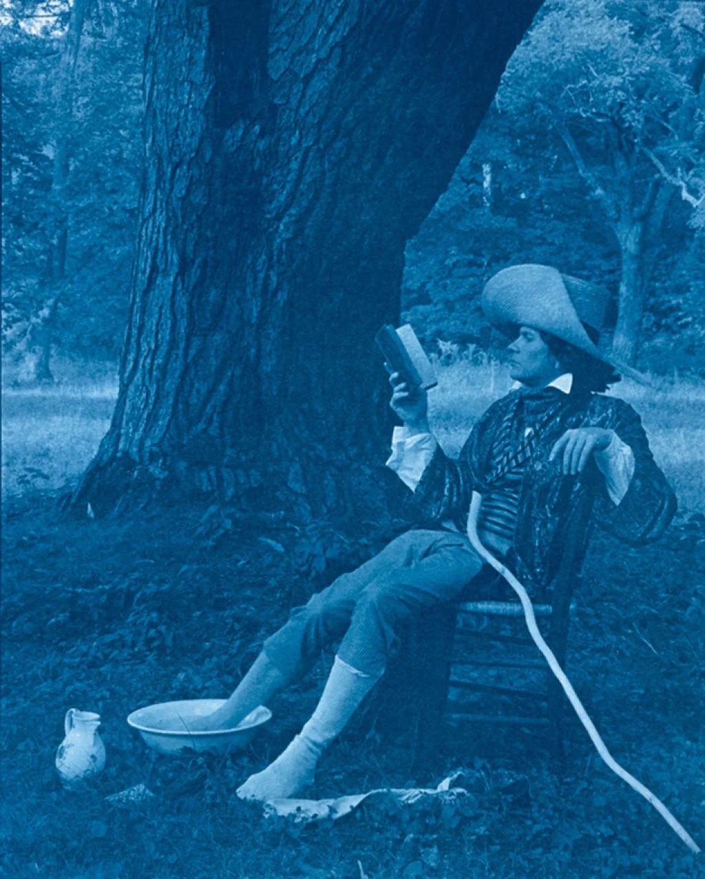 Shocked to Read that Jesus Christ Associated With the Poor and Humble, 1937 , 10 x 8 inches, cyanotype, 1989