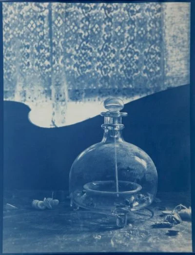 Of days that once had been, 1917 , 23 5/8 x 17 7/8 inches, cyanotype, 2010