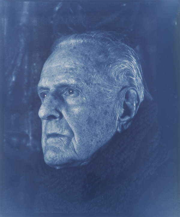 Sir John Richardson, 1904 , 23 5/8 x 17 7/8 inches, cyanotype, 2013