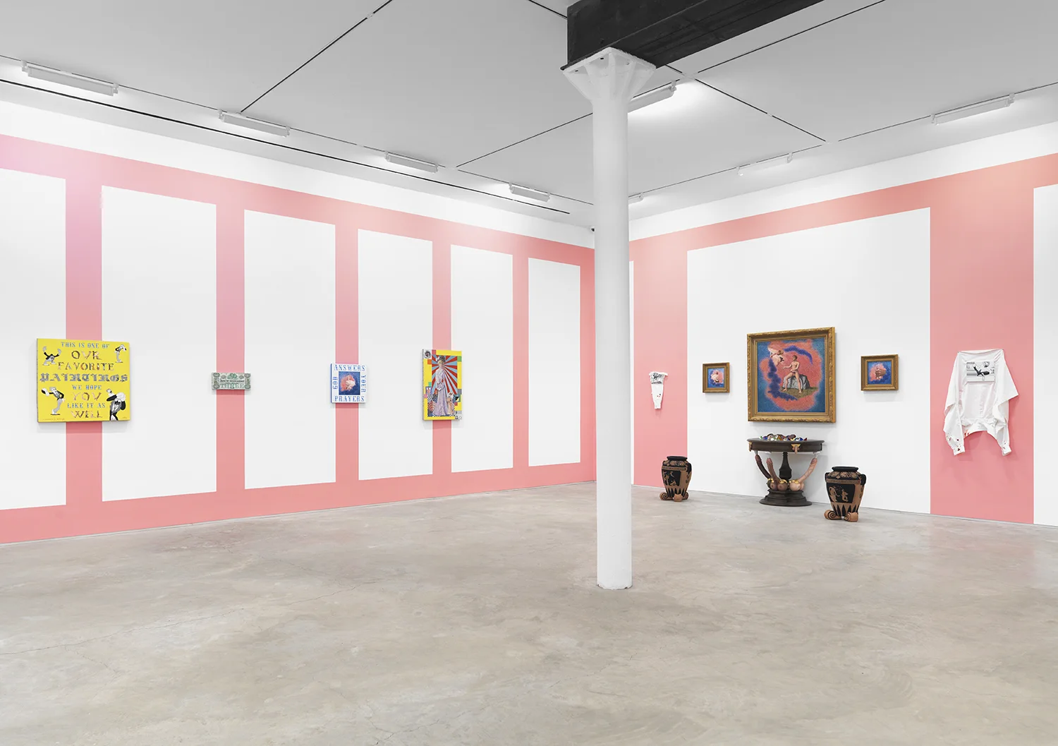 Installation view, James Fuentes, New York