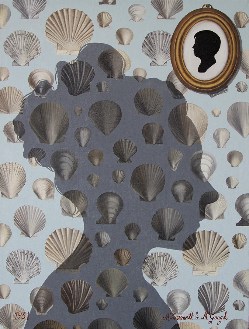 Aquatic Daydreamer, 1931, 24” x 18”, oil on canvas, 2019
