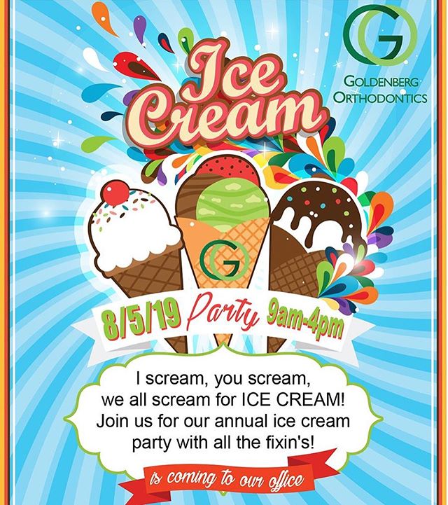 SAVE THE DATE!!
Visit us on AUGUST 5, 2019 for our Annual Ice Cream Party from 9am - 4pm!
