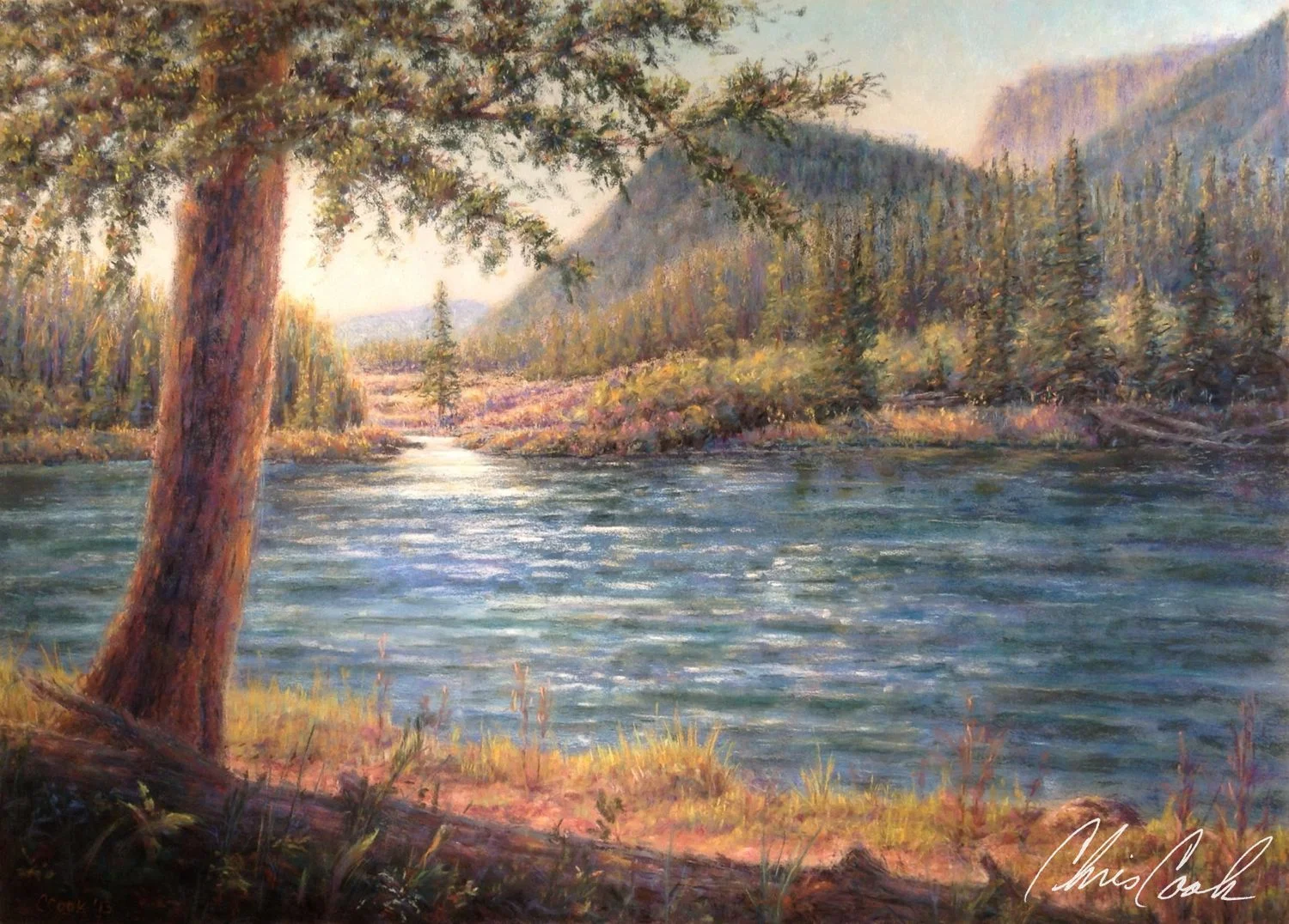 Beside the Madison River $1175