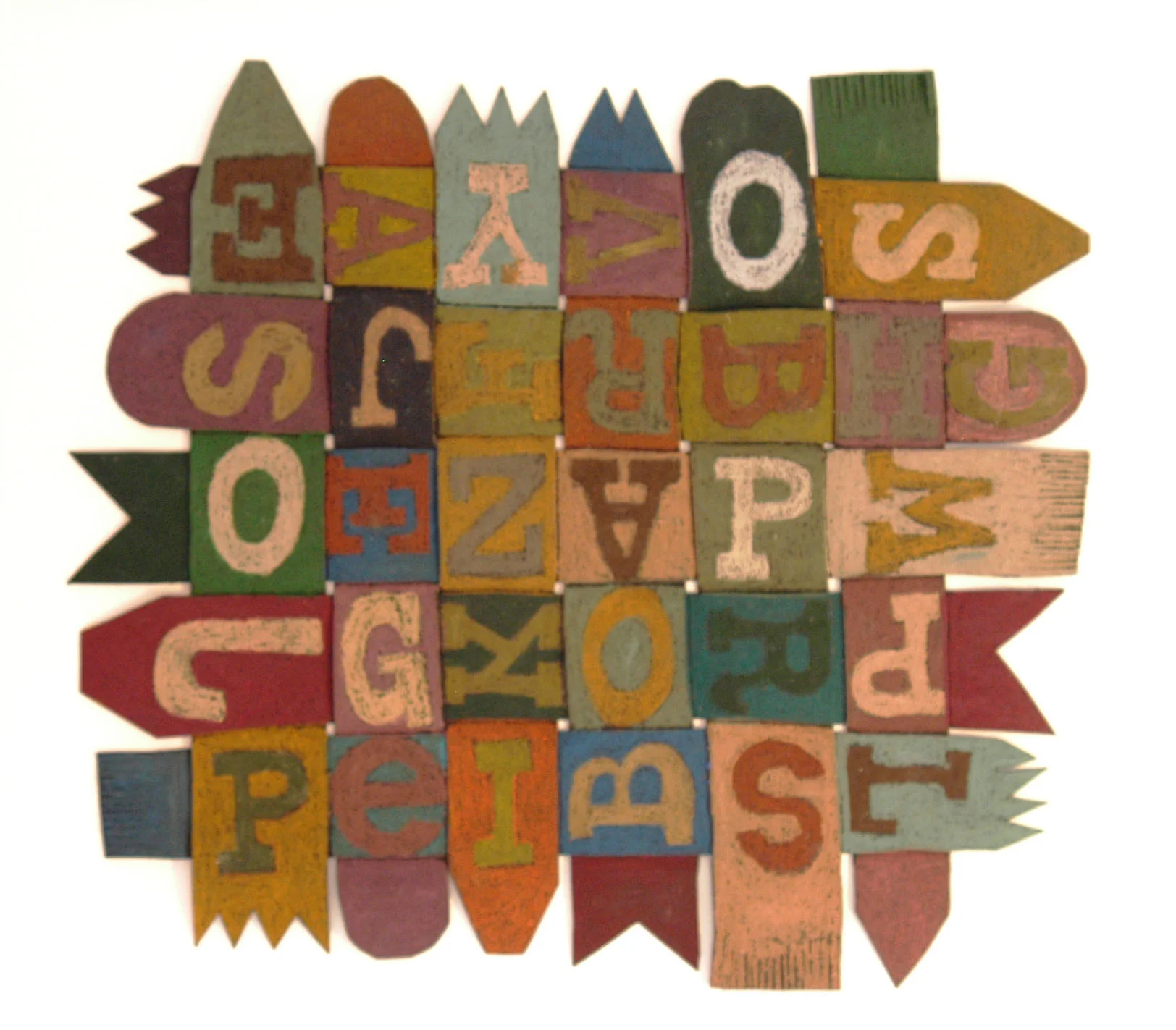   Letters on Tar Paper Weaving  