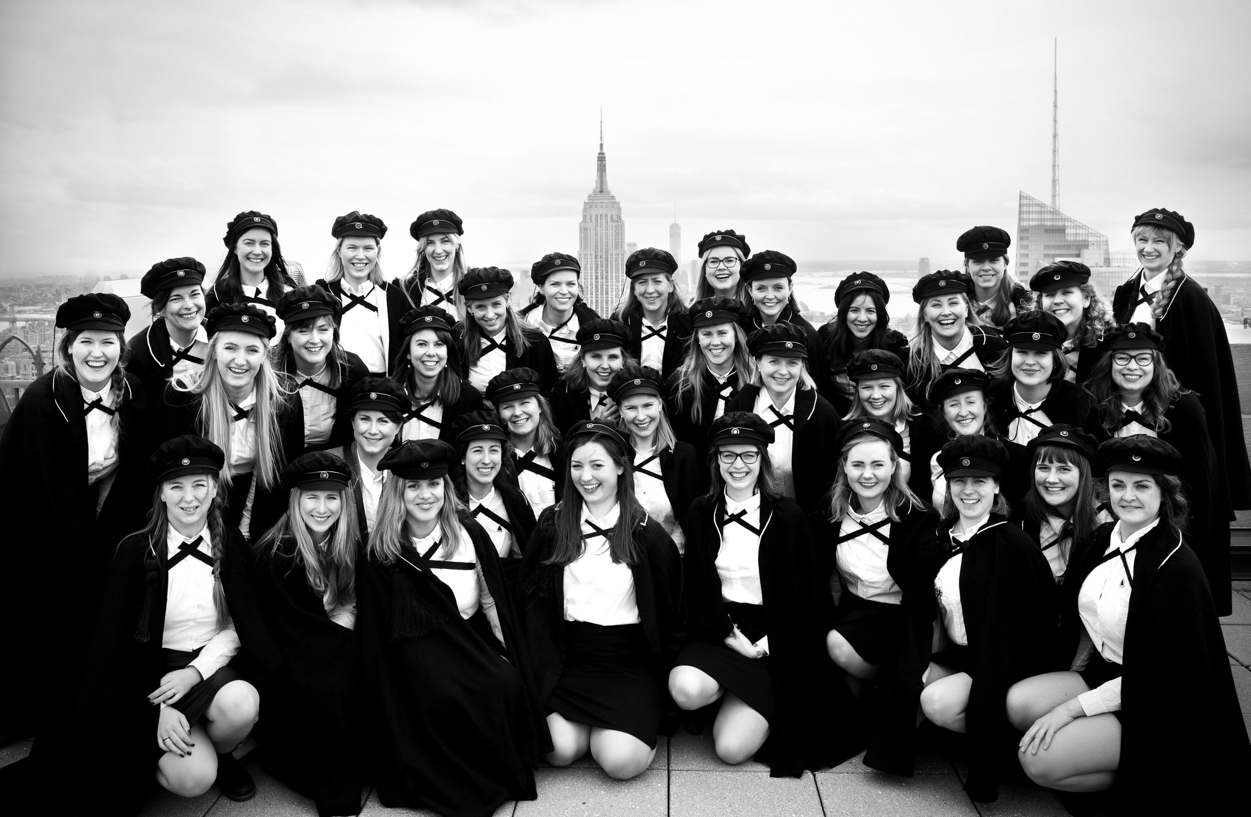 KSS på toppen av Rockefeller Center i New York, USA Photo: Anna-Julia Granberg / BLUNDERBUSS
