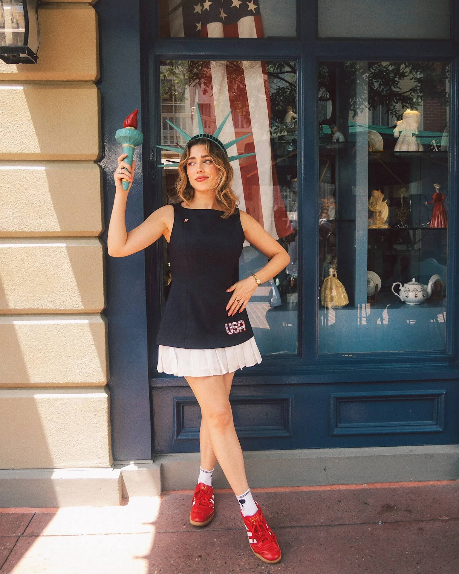 &ldquo;Whew, boy! Hottest 4th of July we&rsquo;ve had in years!&rdquo; 🇺🇸✨

#America250 #waltdisneyworld #july4thoutfit #cinemagraph #orlandoinfluencer