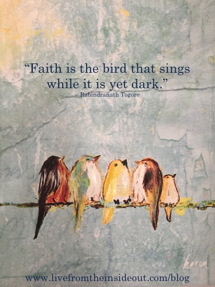 I saw this picture at a restaurant and took a picture of it. I have searched to figure out who the artist is - it appears to say Karon on the piece. If you know this picture/artist, please let know who it is as I would love to link this picture to the artist site. Thank you! -Shawn