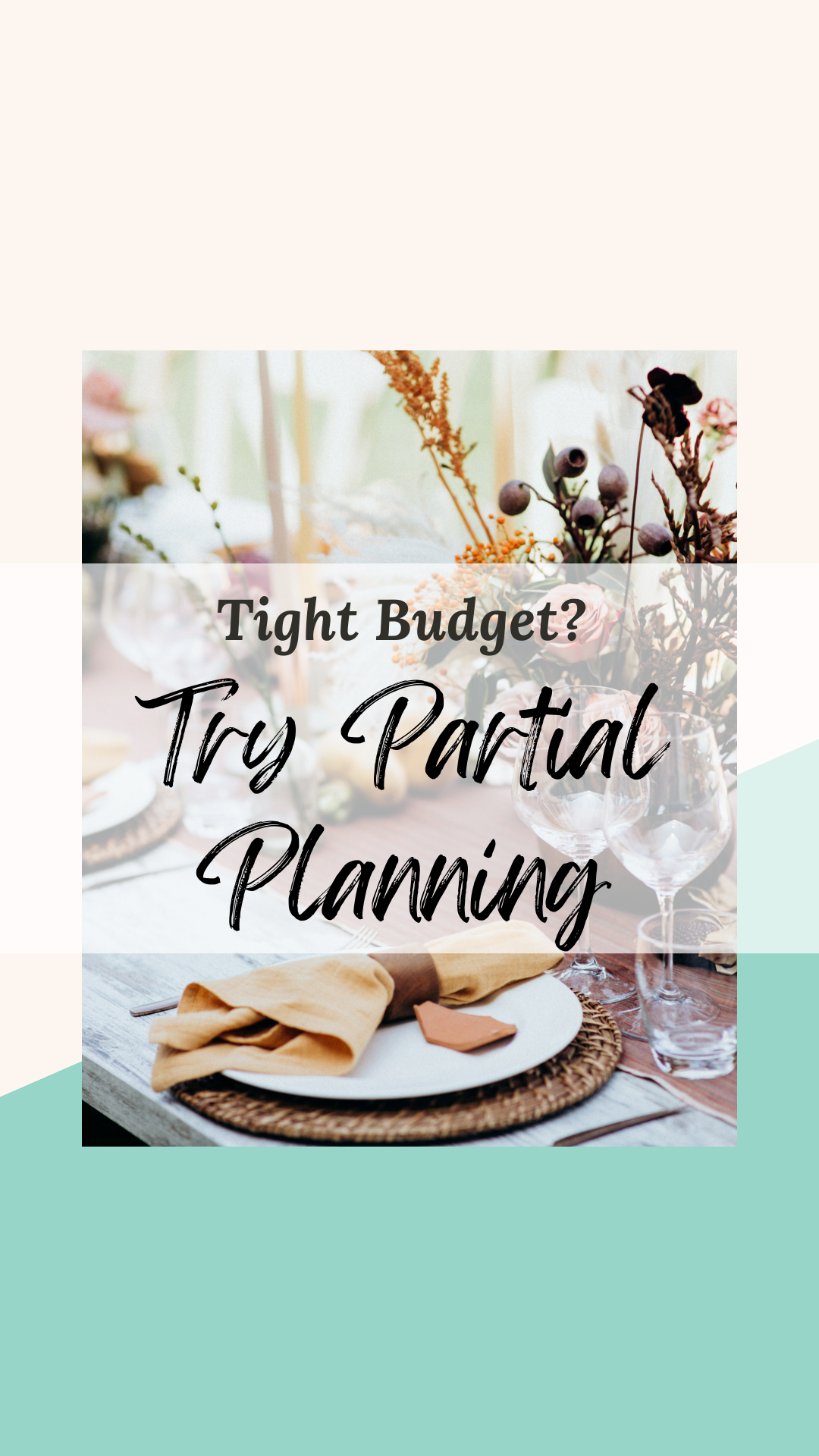 What is Partial Wedding Planning?
