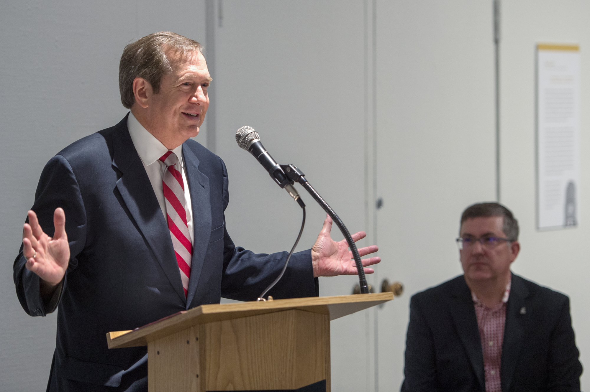 Jordan D. Schnitzer, Philanthropist; WSU President, Kirk Schulz 
