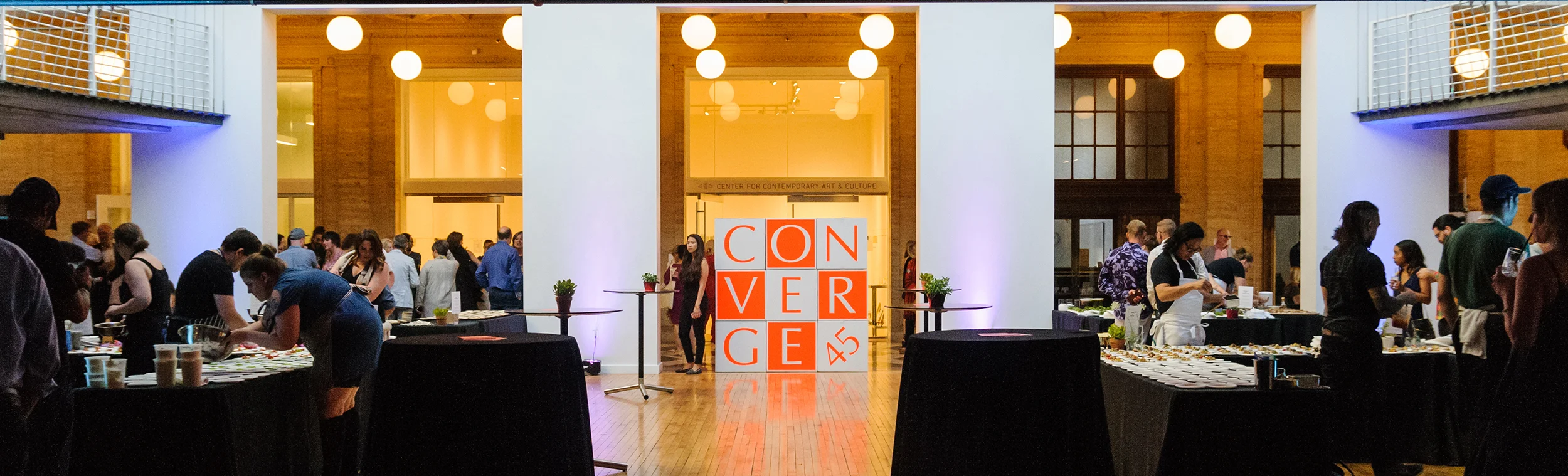 Converge 45 at PNCA in Portland, Oregon, 2016. Photo credit: Mario Gallucci