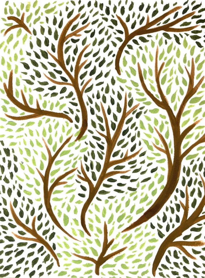 Trees / Watercolor