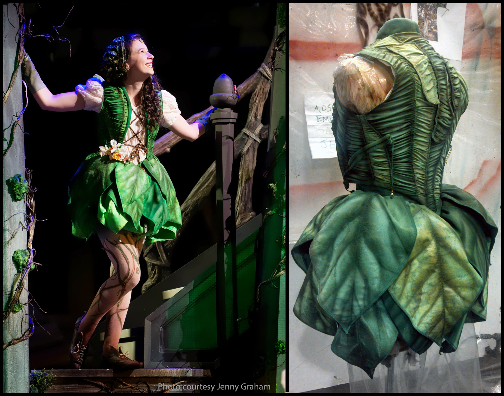 Airbrushing for The Fairies in A Midsummer Night's Dream
