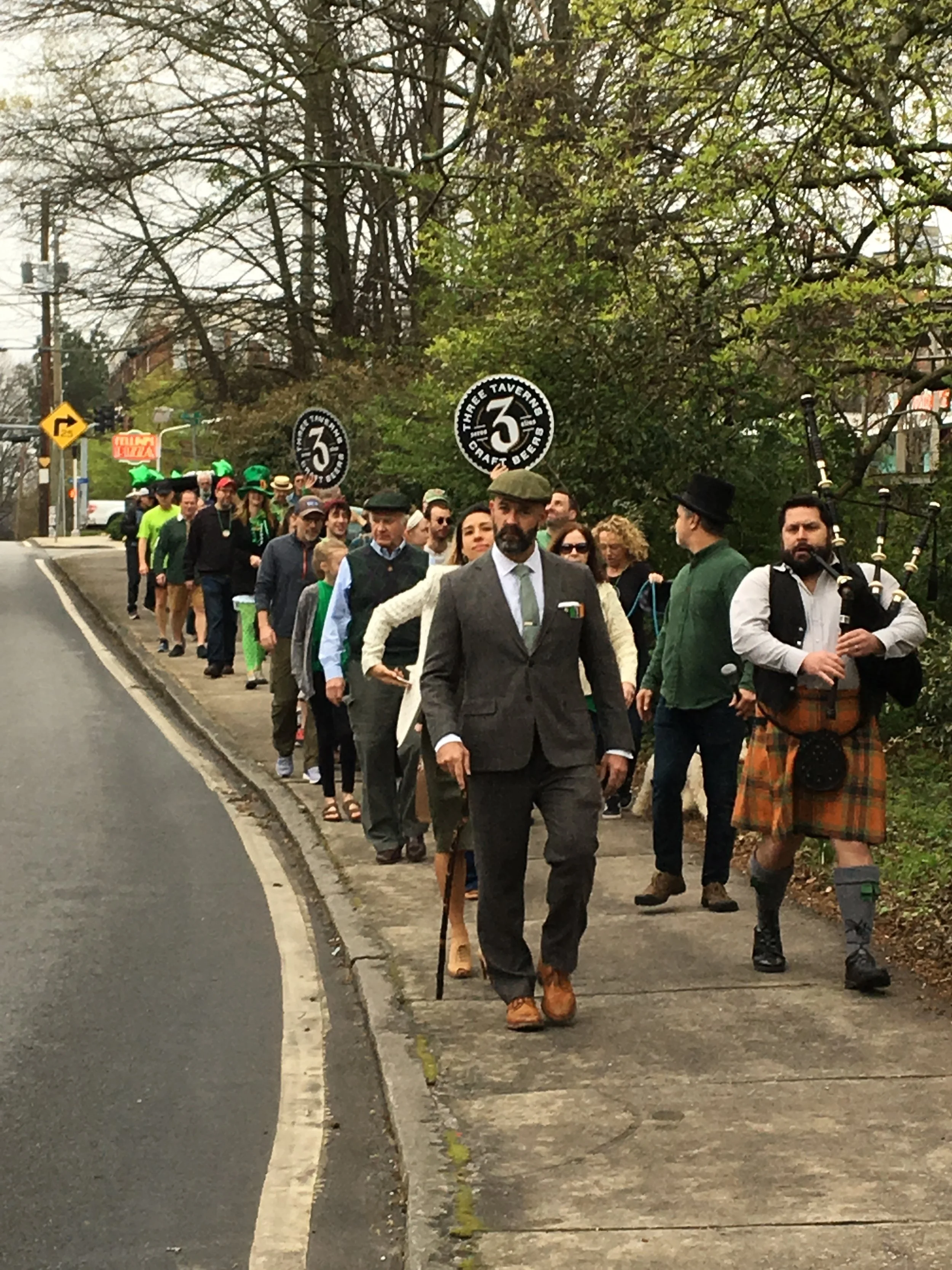 3rd Annual Mable-McNally St Paddy's Procession — Three Taverns Brewery