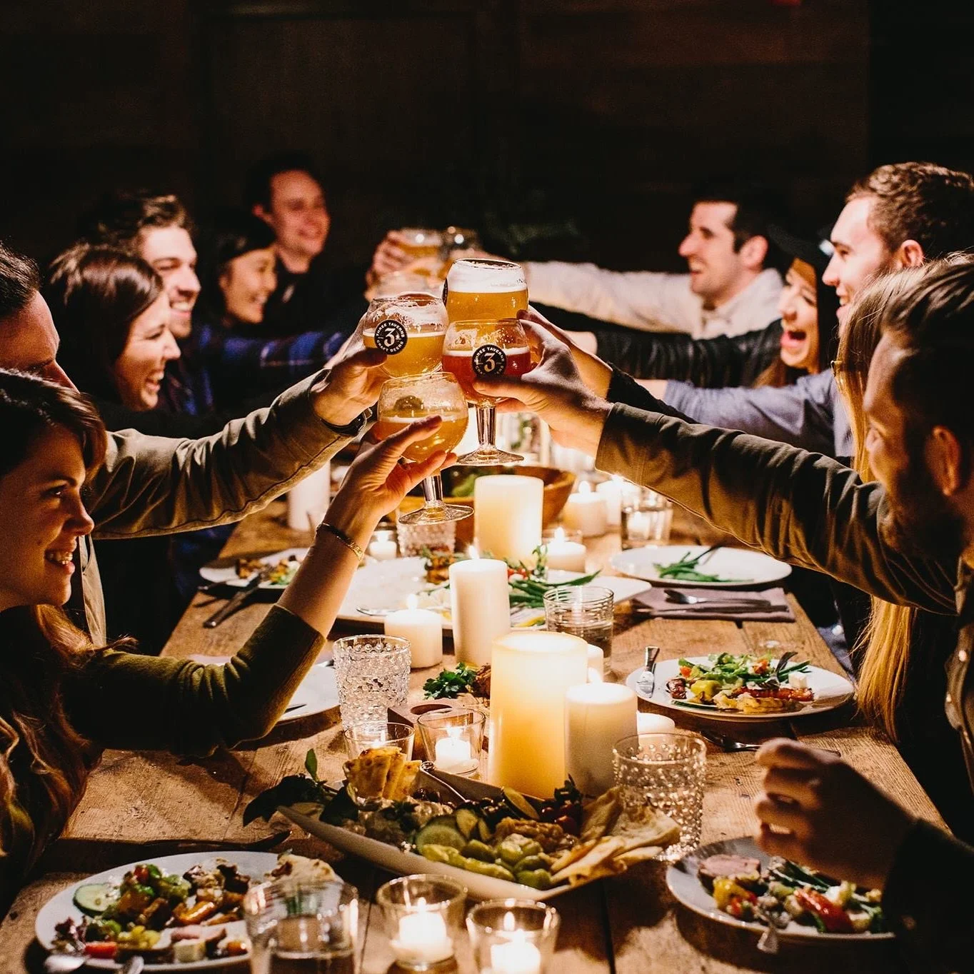 Happy Thanksgiving everyone. We wish you a heart filled with gratitude and a table filled with food, friends, and family. But mostly we hope for you a spirit of peace on this day wherever you find yourself. Cheers. 🍻