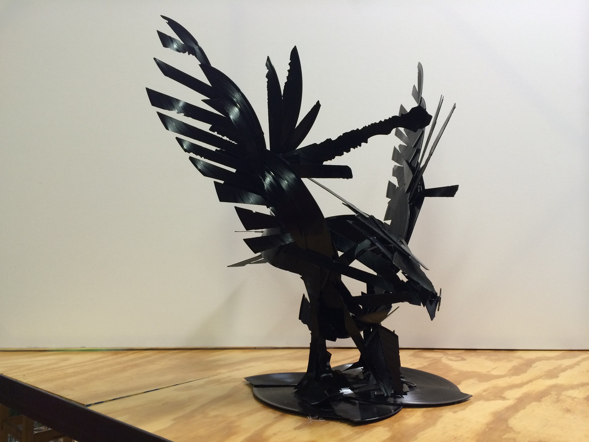 Vinyl Record Sculpture for "Empire"