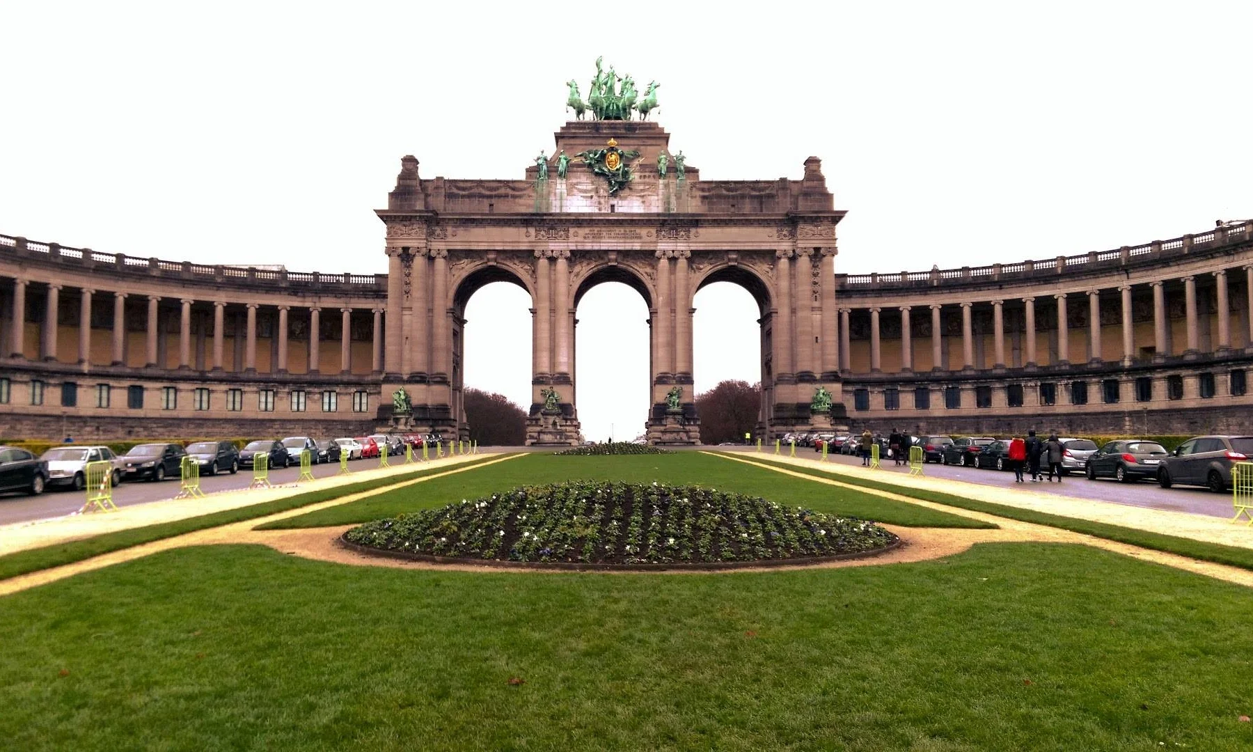 triumphal arch, parc du cinquantenaire