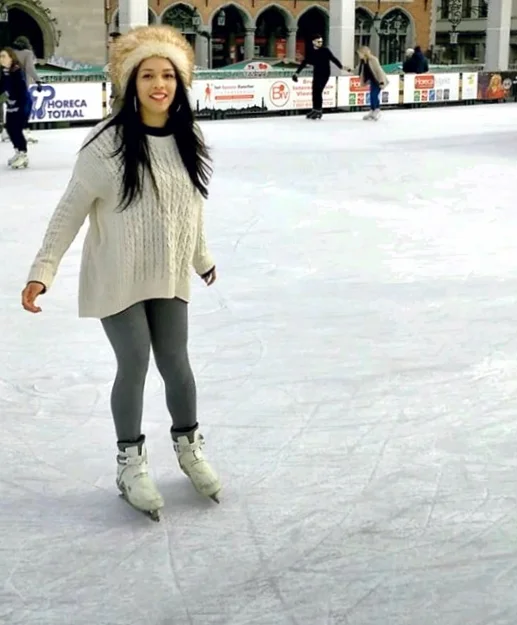 ice skating rink- bruges main square