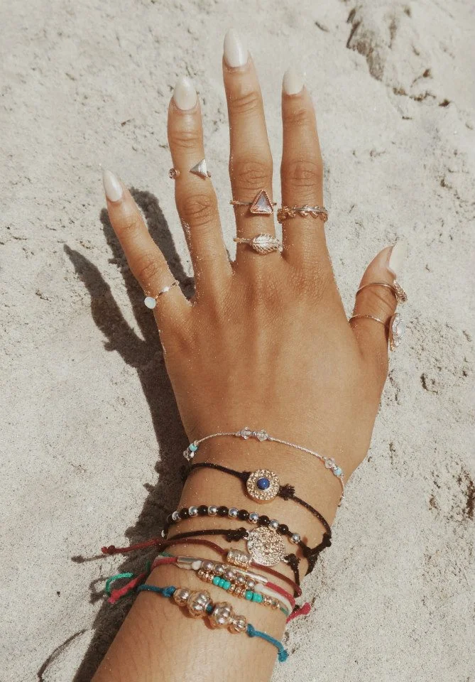 STERLING SILVER BRACELET- MAGNOLIA SILVER UK || FRIENDSHIP TIE BRACELETS & MULTI FINGER RINGS - PRIMARK