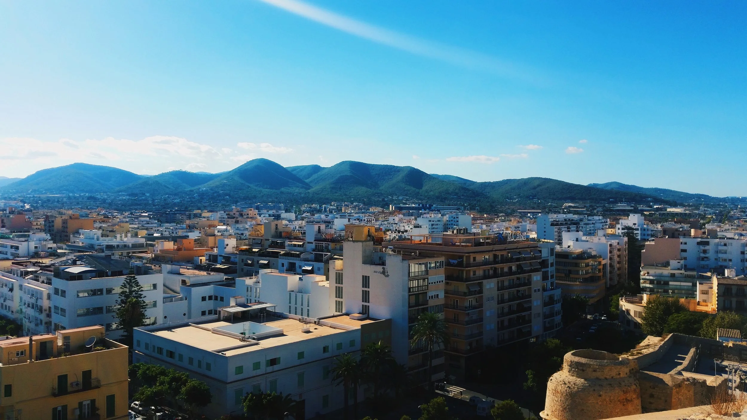 view from dalt villa