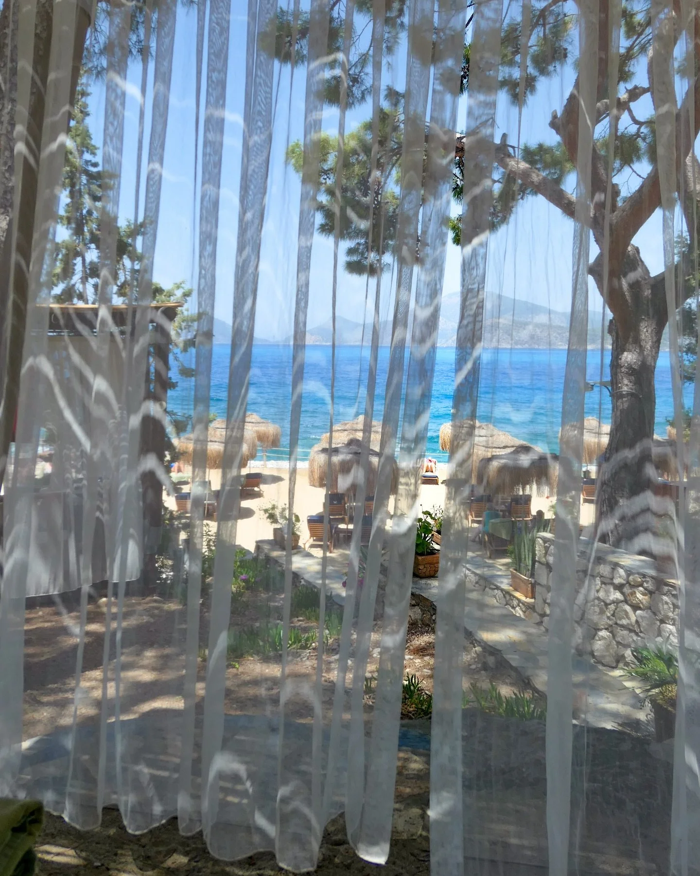 Quiet moments of calm at @libertylykiaadultsonly 

A view from one of the resort&rsquo;s dreamy, pine-shaded cabanas, where the lull of the Lycian waves overlap the birds&rsquo; mid-morning songs. 

Rest and reset takes on a new meaning here. 

#t&uu