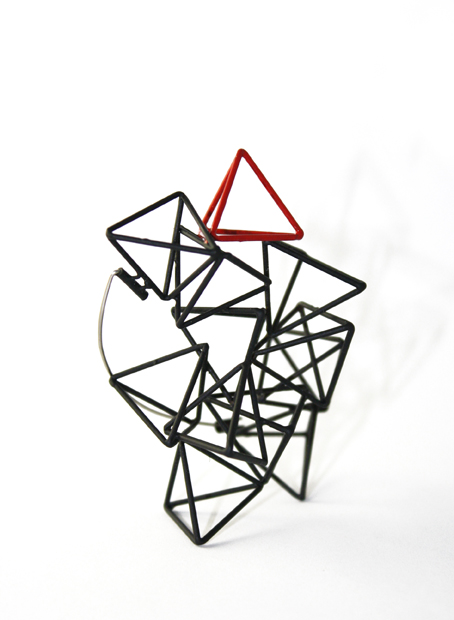 Anchor no. 1, 2013 | Steel, powder coating, enamel paint