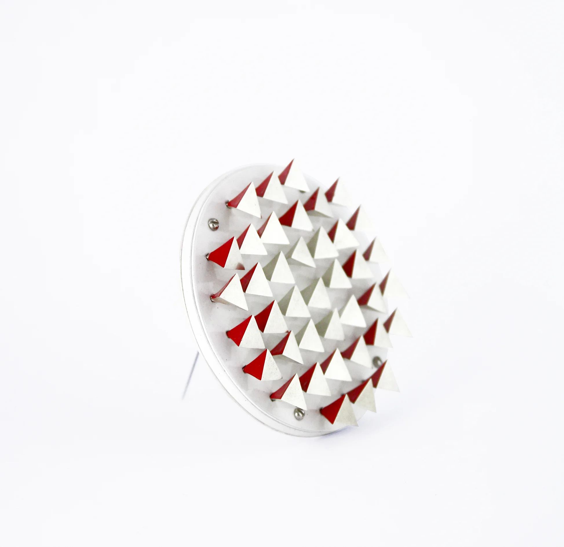 Tournesol, 2013 | Sterling silver, copper, steel, powder coating, enamel paint