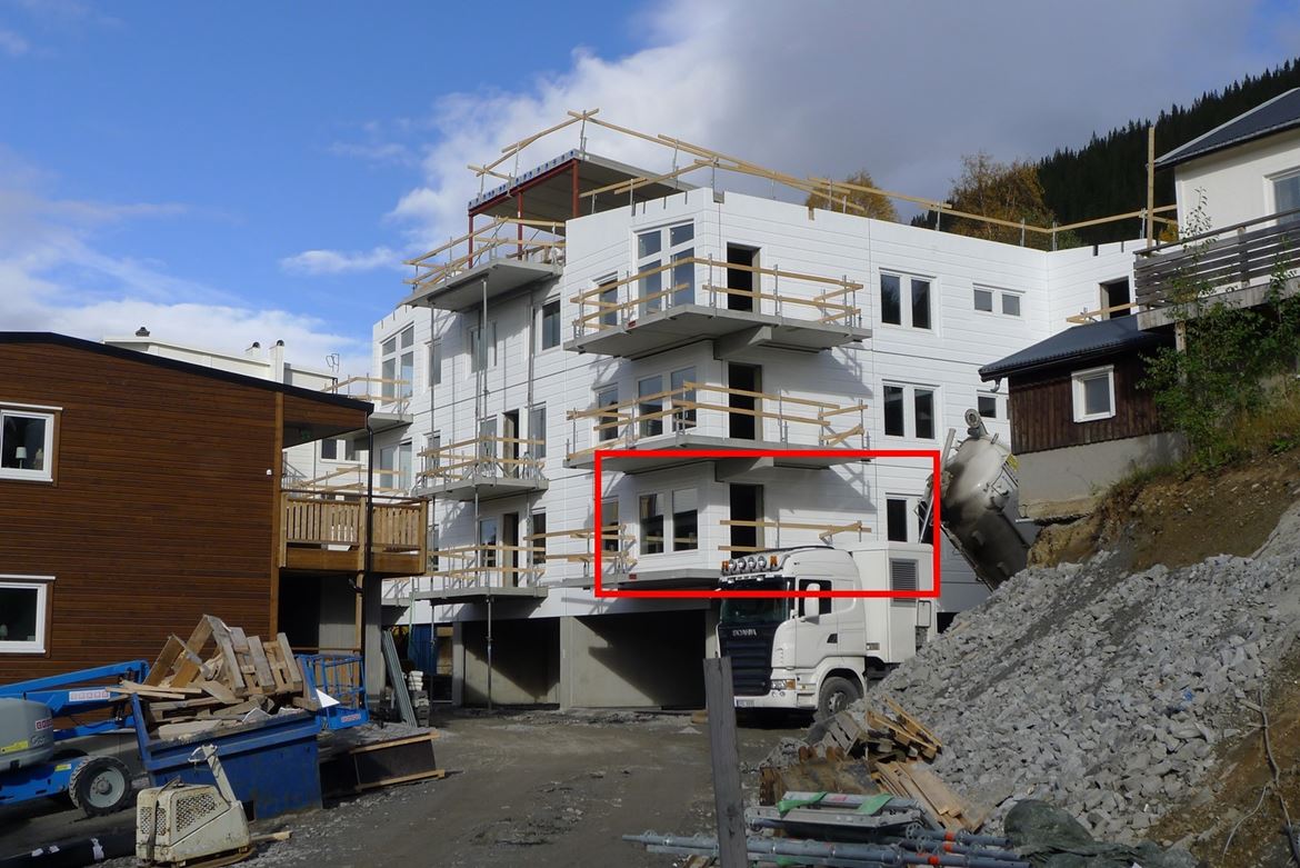 Huset under uppförande