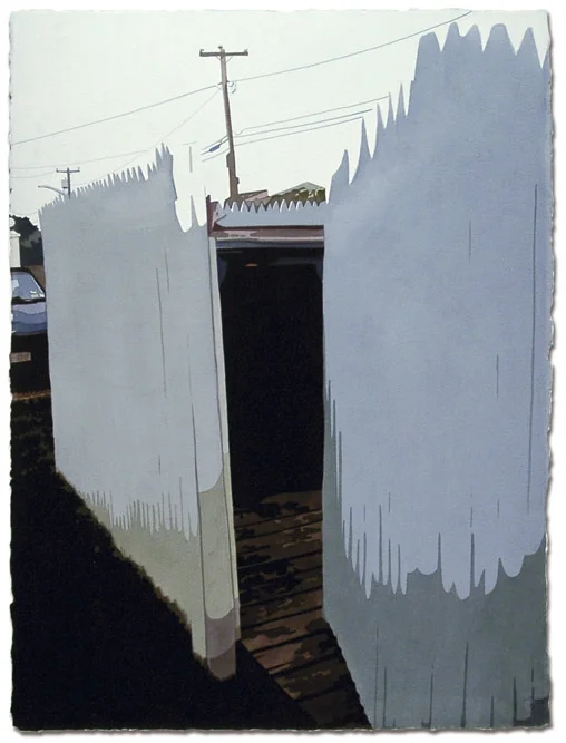  Dumpster , 30 x 22, Watercolor on paper