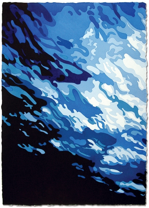  Underwater 41 x 29, Watercolor on paper