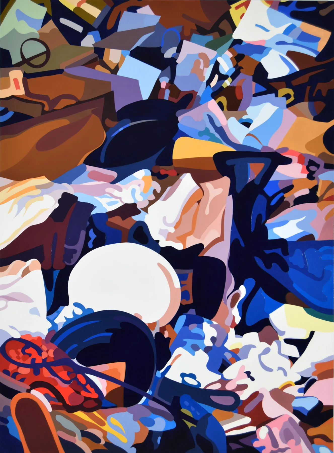 Harold No. 1 , 2016, 76" x 56", Oil on Linen