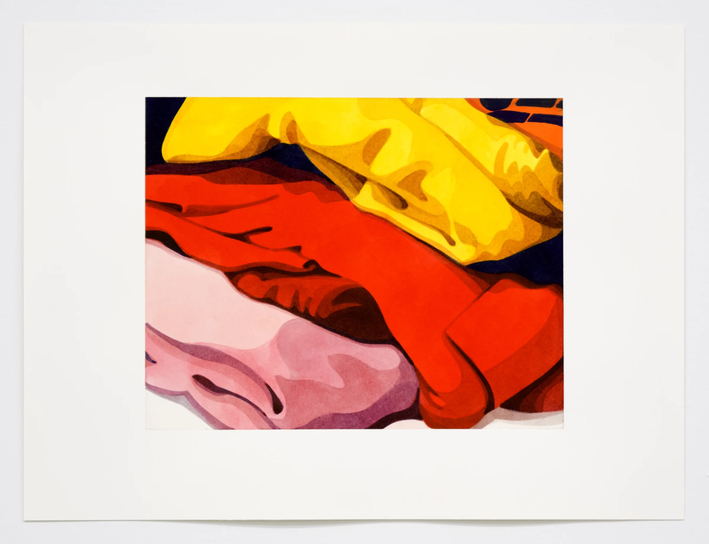Ed No. 9 , 2018, 12" x 16" (paper) 8" x 10" (image), Watercolor on Arches paper