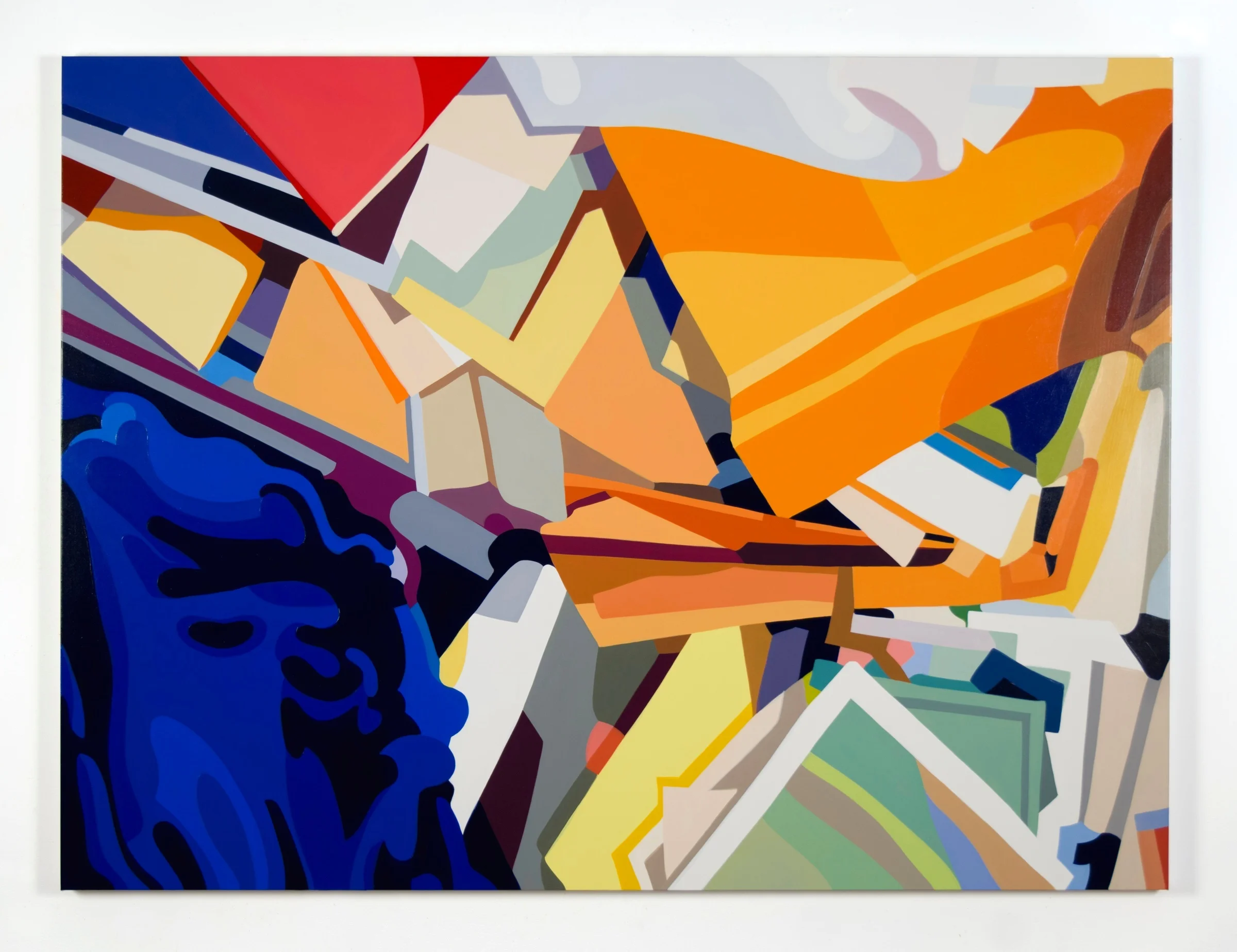 Edward No. 2 2017, 42" X 56", oil on linen