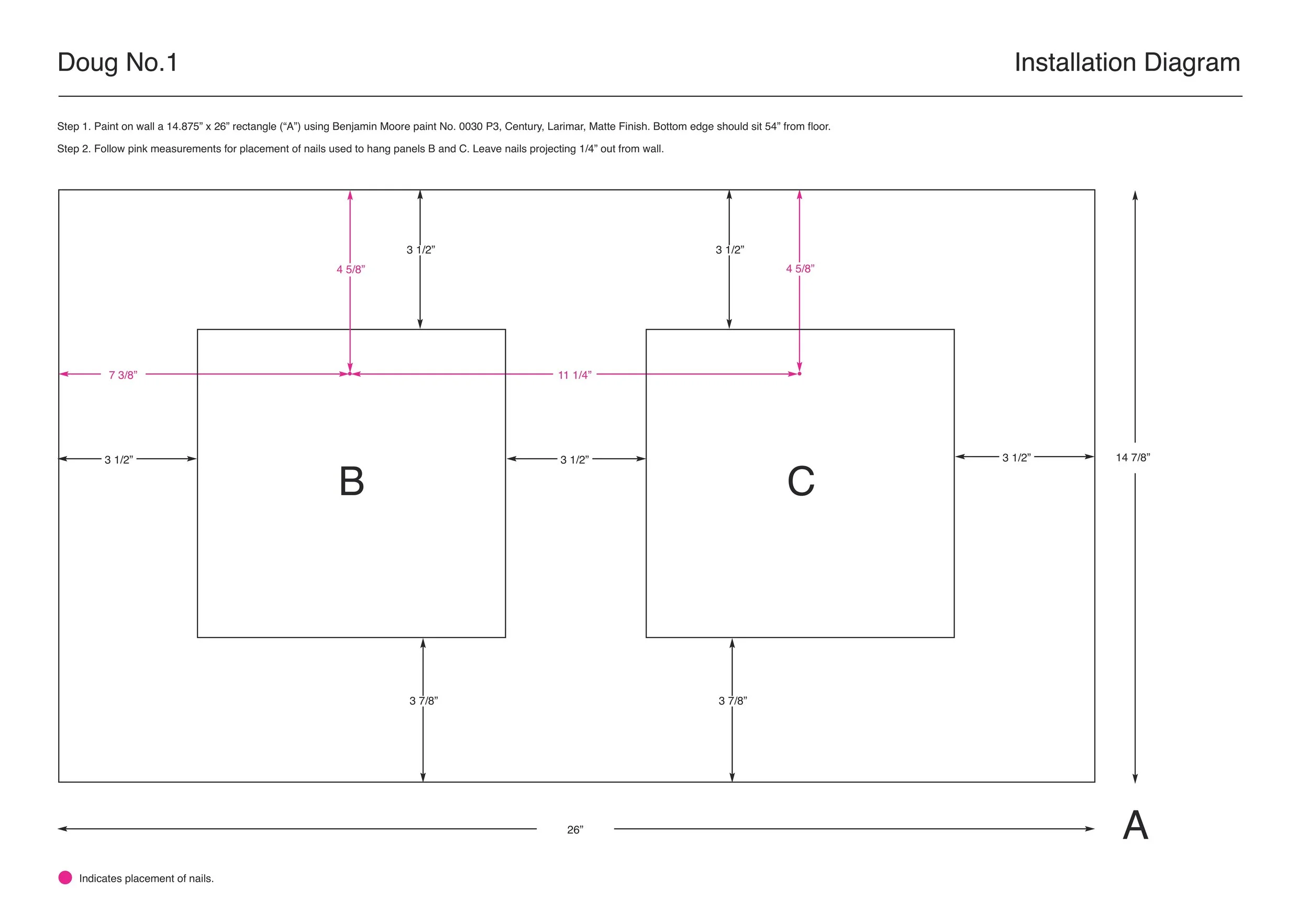 Installation Diagram for Doug No.1