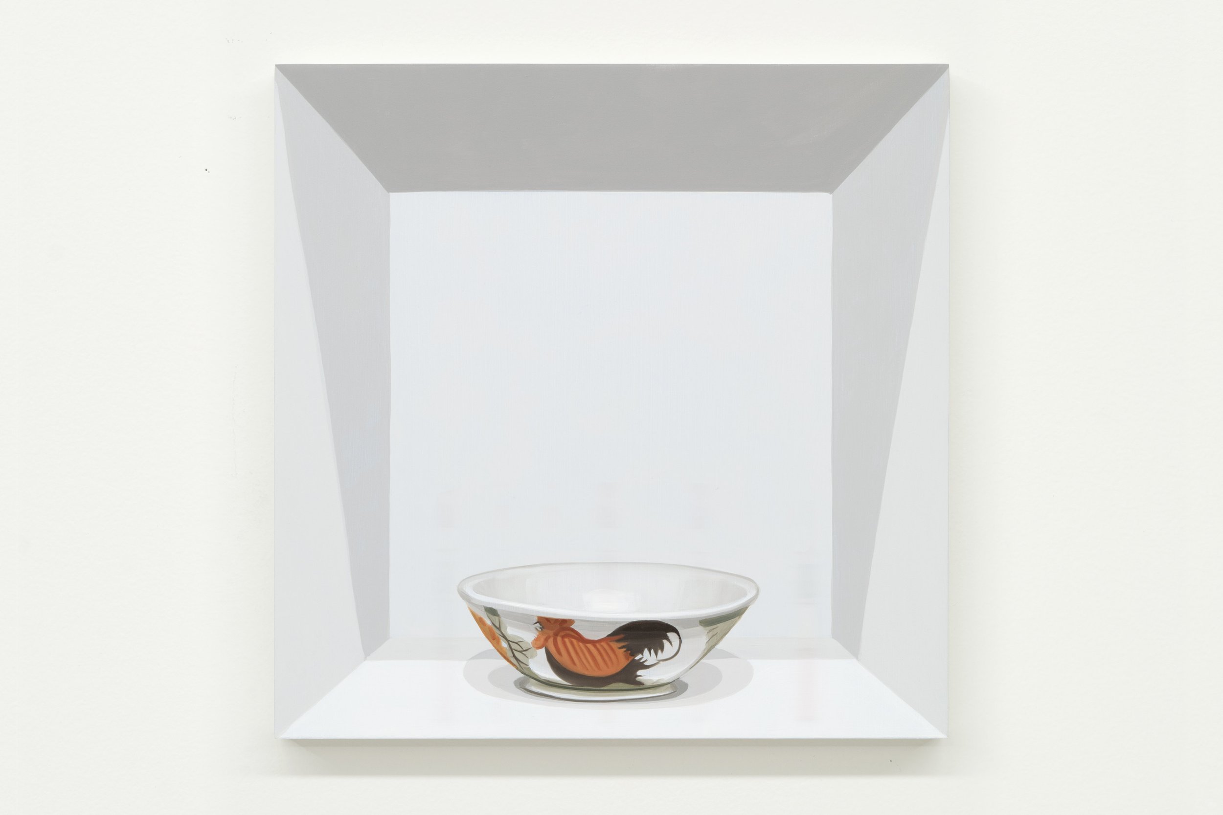 Sarah No. 1 (Panel 10:3) 12” x 12”, oil on wood panel. 2025