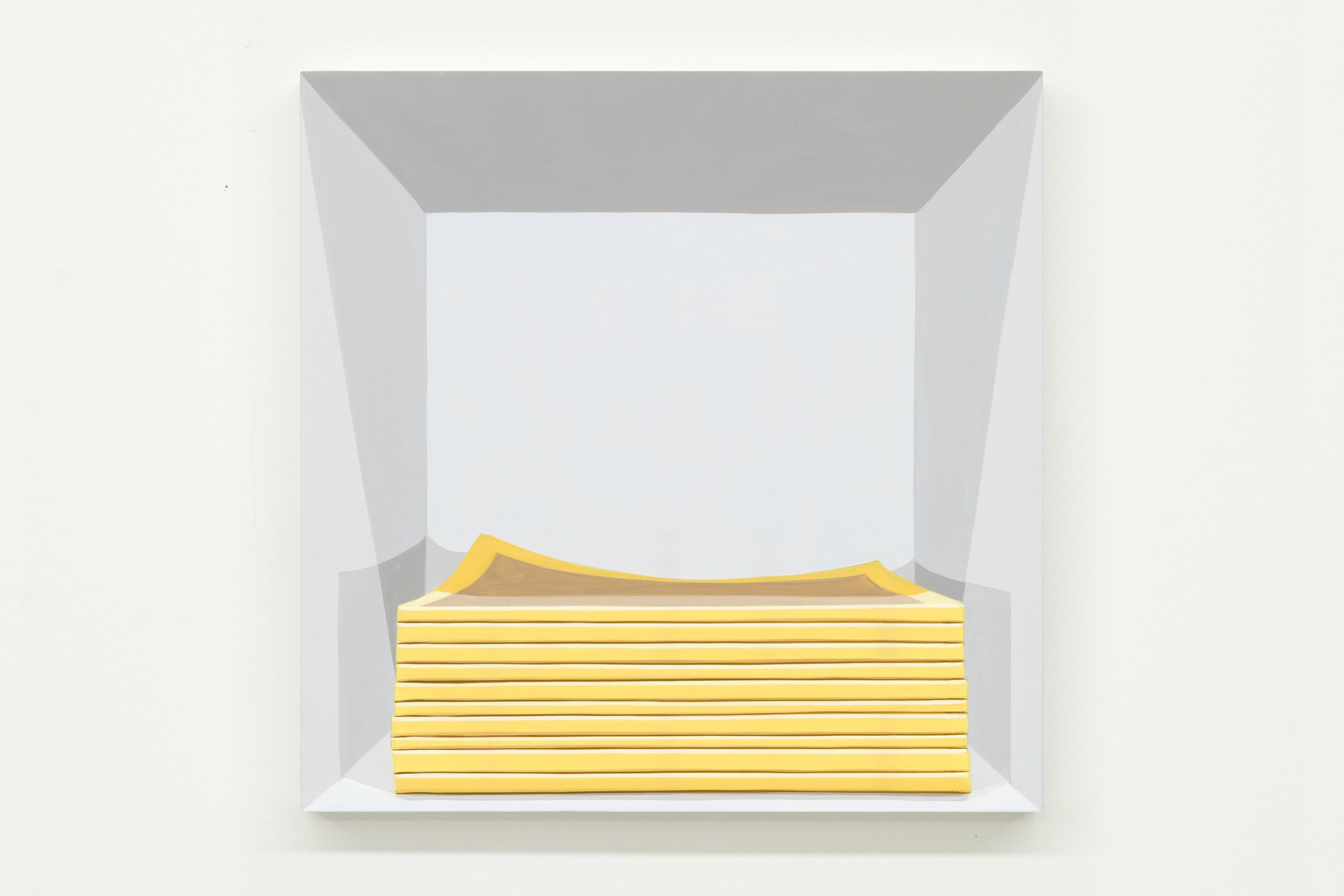 Sarah No. 1 (Panel 9:5) 12” x 12”, oil on wood panel. 2025