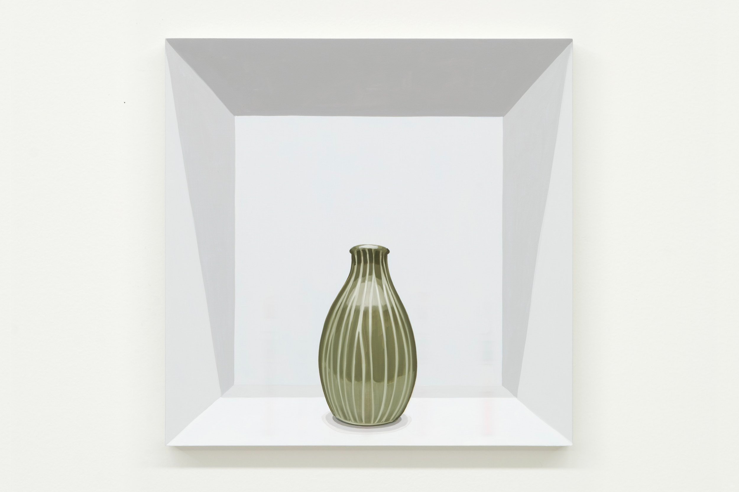Sarah No. 1 (Panel 2:1) 12” x 12”, oil on wood panel. 2025