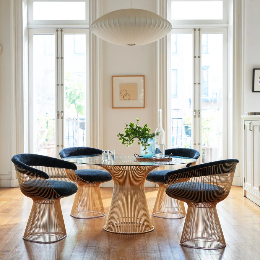 Platner Dining Set from Knoll