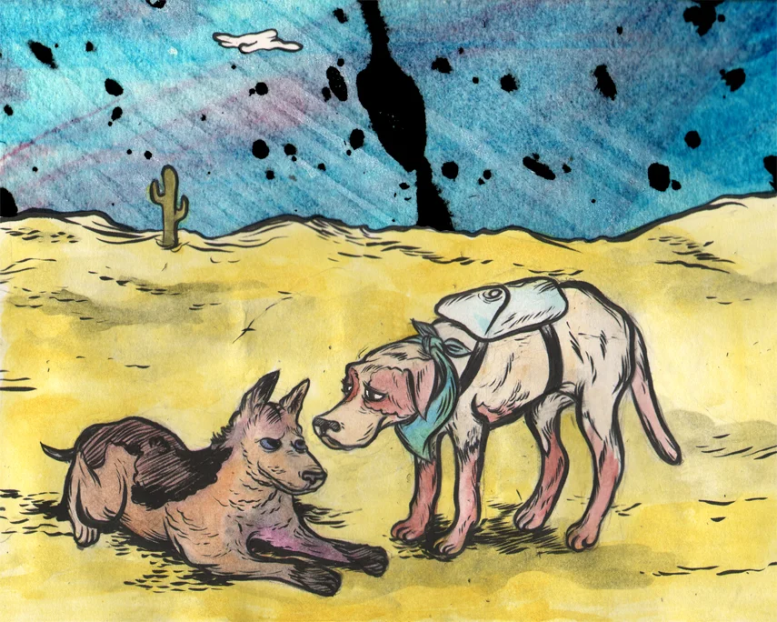 Shiprock & Anchordog by Andrew Greenstone