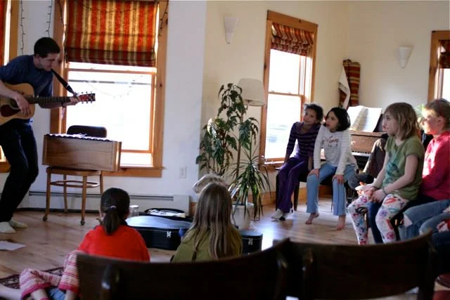 Evan performs in 2011