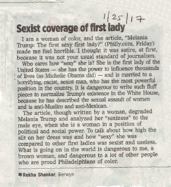 letter to the editor, philadelphia inquirer . ya girl holds her press accountable!
