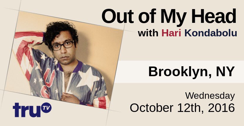 WRITER, HARI KONDABOLU PILOT (TRUTV)