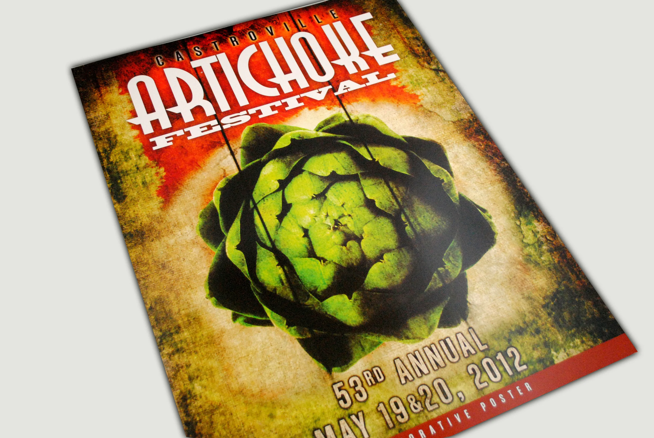 Artichoke Festival Poster 2012